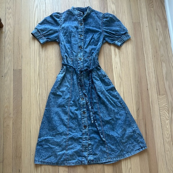 Who What Wear Dresses & Skirts - Denim midi dress